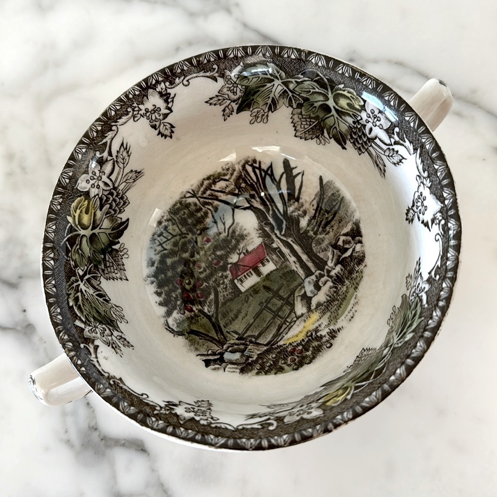 Johnson Brothers // The Friendly Village // soup bowl